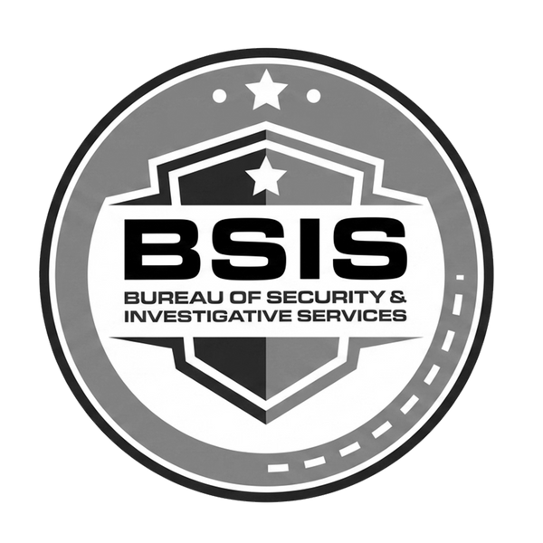 BSIS - Bureau of Security and Investigative Services (Guard Card)